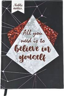 CRAFTOPIX Notebook A5 Diary Ruled 192 Pages