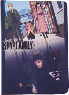 OFFO Spy X family Anime Printed, Smooth & Velvet finish A5 Notebook Ruled 160 Pages