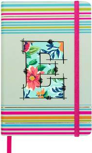Doodle Stripes Theme Premium Hard Bound B6 Notebook Diary Ruled 192 Pages