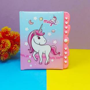 Parteet Lock Diary Regular Diary Liked by kids 80 Pages