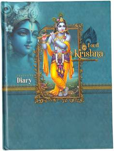 milistore 2026 Premium B5 Radha Krishna Printed Diary l Sunday Half Format l B5 Diary Ruled 365 Pages