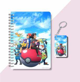craft maniacs POKEMON 2023 NOTEBOOK COLLECTION A5 Notebook RULED 160 Pages