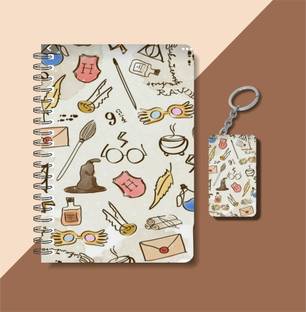 craft maniacs A5 NOTEBOOK + KEYCHAIN COLLECTION A5 Notebook RULED 160 Pages