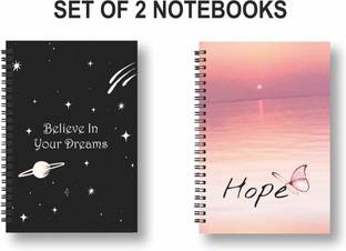 ROT RIX combo of 2 Notebooks A5 Diary Ruled 144 Pages