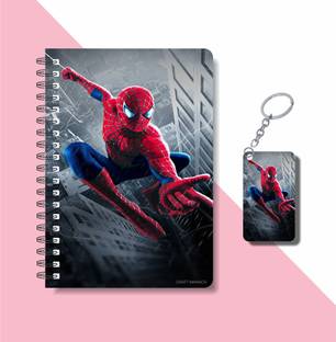 craft maniacs SPIDERMAN 2023 COLLECTION A5 Notebook RULED 160 Pages