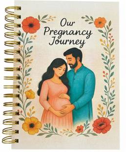 Bop Canvases Pregnancy Diary A5 Journal Printed 120 Pages