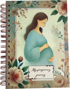 Bop Canvases Pregnancy Diary A5 Diary Printed 180 Pages
