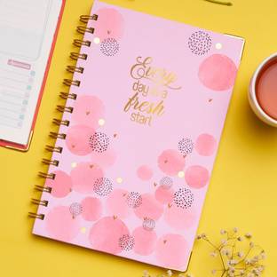Doodle Hard Bound Daily A5 Planner Ruled 192 Pages
