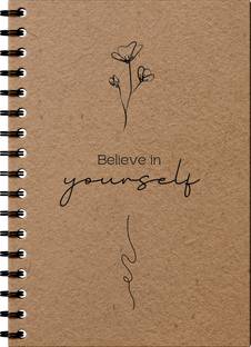The Papier Ocean Undated Daily Productivity Tracker and Task Organizer A5 Planner Ruled 160 Pages