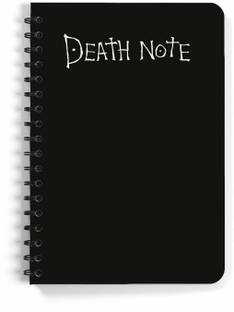 ComicSense Death Note Anime Sketchbook A5 Notebook Unruled 120 Pages