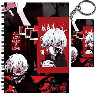 craft maniacs A5 NOTEBOOK + KEYCHAIN COLLECTION A5 Notebook RULED 160 Pages