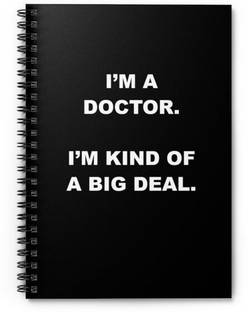 craft maniacs DOCTOR NURSE 2023 COLLECTION A5 Notebook RULED 160 Pages