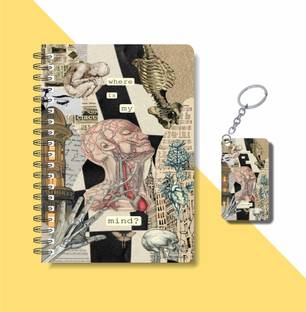 craft maniacs 2023 DOCTOR DIARY + KEYCHAIN A5 Notebook RULED 160 Pages