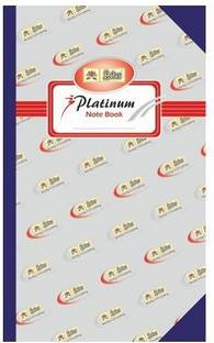 First Click Lotus Platinum Notebook (Hard Bound) 480 Page Size : 20.5 x 32.7 cm Book-size Notebook ruled 480 Pages