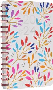 Doodle Happiness Wiro Bound A5 Planner/Organizer Ruled 216 Pages