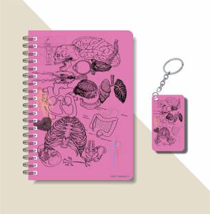 craft maniacs 2023 DOCTOR DIARY + KEYCHAIN A5 Notebook RULED 160 Pages