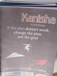 Kanishka SCHOOL COLLAGE A4 Diary Ruled Papers Spiral 400 Pages