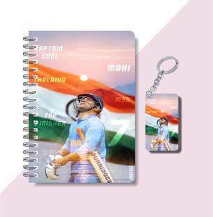 craft maniacs DHONI 2023 NOTEBOOK COLLECTION A5 Notebook RULED 160 Pages