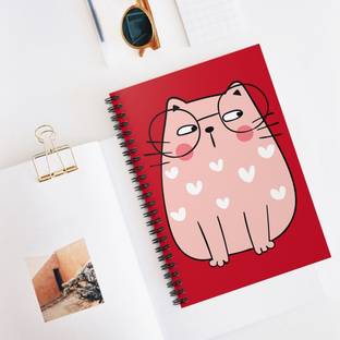craft maniacs 2024 CAT COLLECTION A5 Notebook RULED 160 Pages