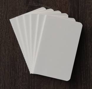 INNAXA Pocket Size Notebooks, 3.5 x 5.5" Softcover Mini Notebooks A6 Notebook Blank 64 Pages