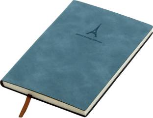 ABTRIX WITH AB Composition Personal Diary Travel Journal Notebook Soft Fine Faux Leather Cover A5 Diary Ruled 192 Pages