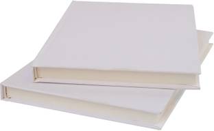 INNAXA Hard cover Notebook,Natural shade Paper A5 Diary Blank 128 Pages