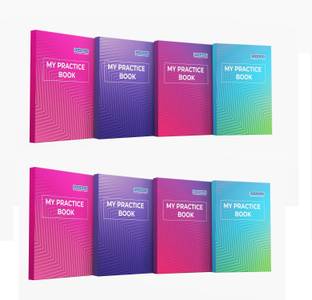 Kaanuka Unruled Long Notebook Practice Book Semi Rough Notebook (Sets Of 4) Regular Notebook Unruled 288 Pages