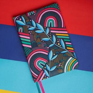 Doodle Soft Foam Padded Undated A5 Notebook Ruled 160 Pages