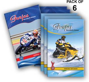 Gurjas Soft Bound Long Regular Notebook Ruled, Single Line 280 Pages