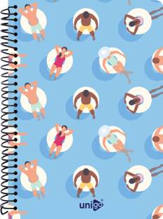 UNIGO Notebook A4 Notebook Unruled / Plain 200 Pages