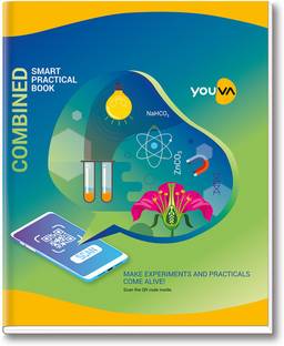 NAVNEET Youva Hard Bound Combined Practical Book 22x28 cm 1 Ruled / 1 Plain Regular Note Book 1 Ruled / 1 Plain 96 Pages