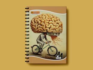 MAHAVIRA TRADERS SPIRAL NOTEBOOK A4 Notebook Ruled 400 Pages