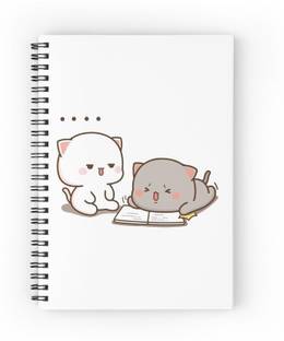 craft maniacs PEACH & GOMA COLLECTION A5 Notebook RULED 160 Pages