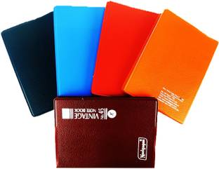 NEELGAGAN No. 45 Vintage Notebook Soft Cover P-7 (9.25cm x 12.25cm) Assorted Notebook Ruled 160 Pages