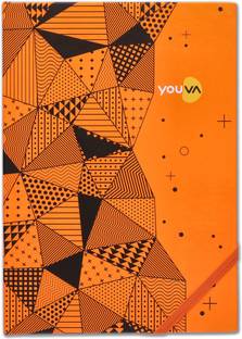 Youva Case Bound Notebook | Single Line | Size - 14.8 x 21 CM | 192 Pages | Assorted A5 Notebook Single Line 192 Pages