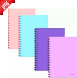 UNIQPAL Notebook A4 Notebook Unruled 200 Pages