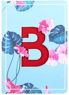 Doodle Initial B lasercut Notebook, B6 (6.69 X 4.72 X 0.5 Inches), 200 Pages, 80 GSM, Diary for Women B6 Notebook Ruled 192 Pages
