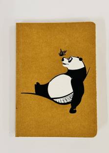 BLISSTO Brown Diary A5 Diary Ruled 150 Pages