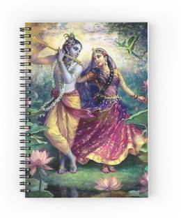 craft maniacs KRISHNA COLLECTION A5 Notebook RULED 120 Pages