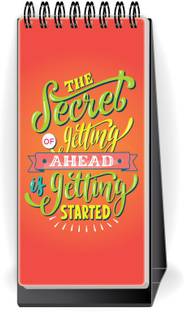 Nourish Desktop Standing To Do List Regular Desk Planner Ruled 50 Pages