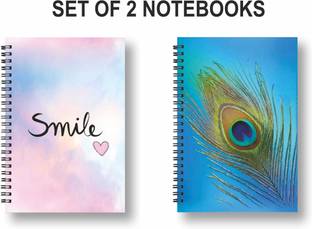 ROT RIX combo of 2 Notebooks A5 Diary Ruled 144 Pages