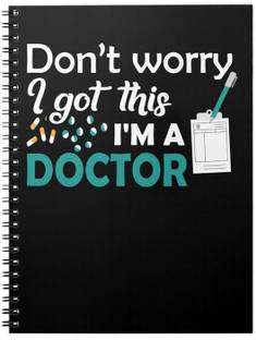 craft maniacs DOCTOR NURSE 2023 COLLECTION A5 Notebook RULED 160 Pages