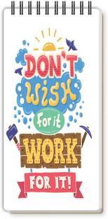 Nourish ToDo List Note Pad Regular Note Pad Ruled 50 Pages