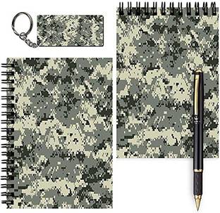 craft maniacs A6 MESSAGE PADS + ONE KEYRING A6 Note Book UNRULED 160 Pages