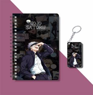 craft maniacs 2023 jujutsu DIARY + KEYCHAIN A5 Notebook RULED 160 Pages
