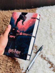 ARSHAD HANDICRAFT Harry Potter printed vintage journal Handmade Diary 7*5 A5 Diary 200 200 Pages