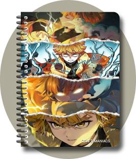 craft maniacs demon s DIARY A5 Notebook RULED 160 Pages