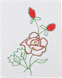 ABHAS Antique Book-size Diary without embroidery 42 Pages