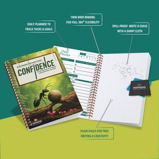 Shopndia Reusable Diary- Write, Wipe and Rewrite A5 Diary Ruled 36 Pages