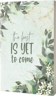 AccuPrints Flower theme Premium Soft Bound Notebook A5 Diary Ruled 200 Pages